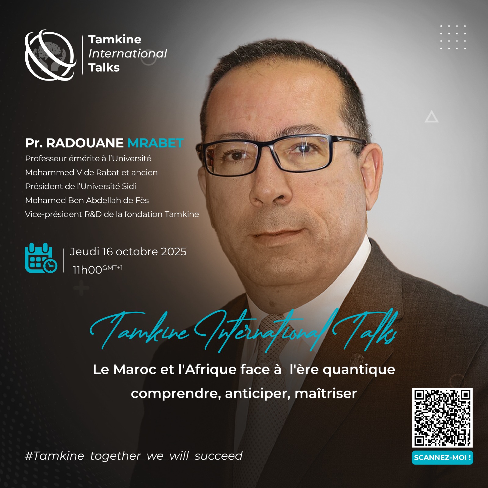 Le Maroc et l’Afrique face à l’ère quantique : comprendre, anticiper, maîtriser- Pr. Radouane Mrabet