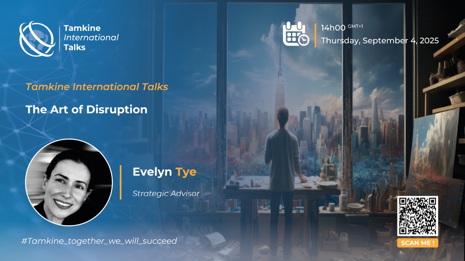 L’art de la disruption – Par Mme Evelyn Tye